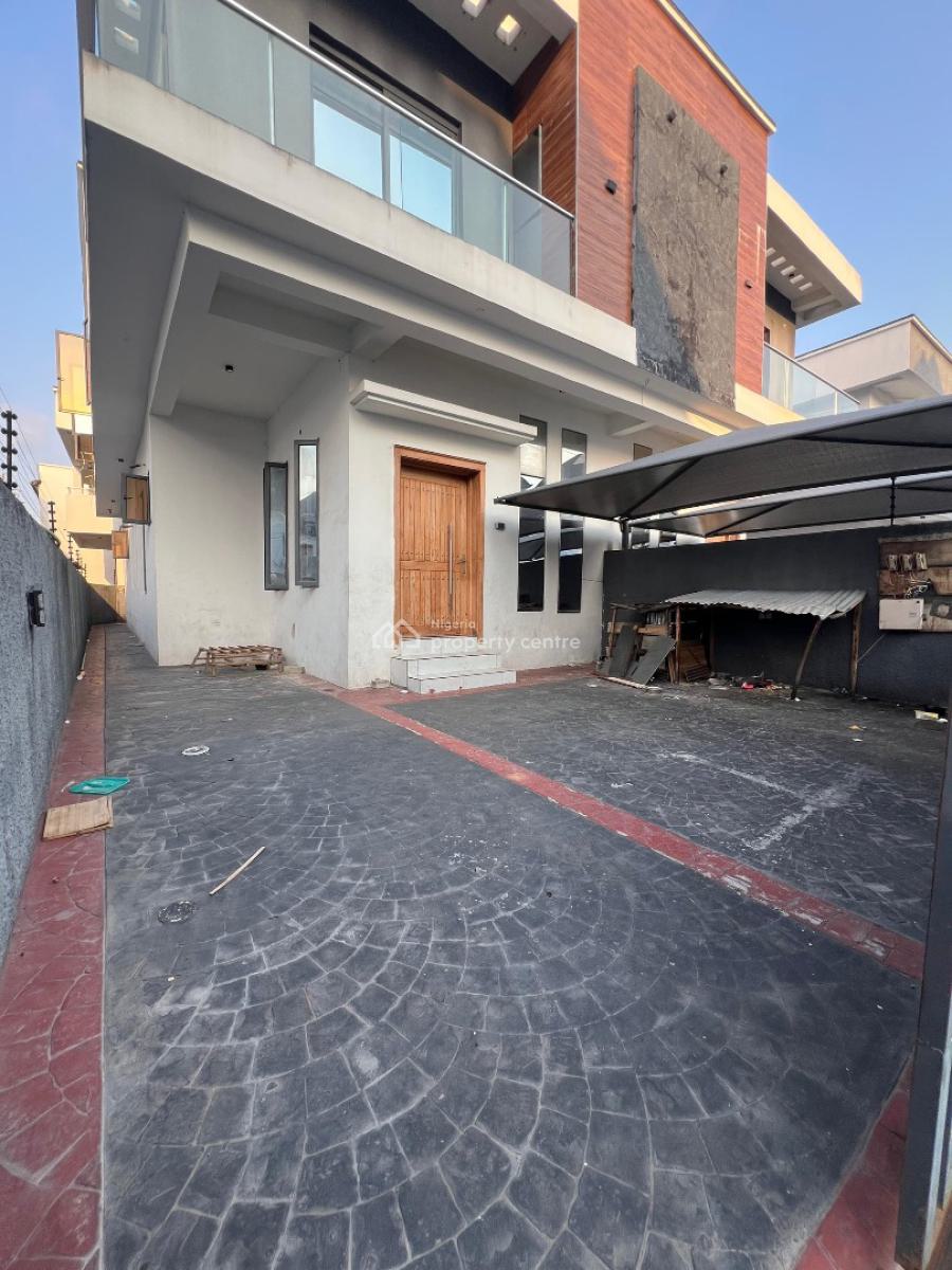 Renovated 4 Bedroom Duplex Self Compound Bq, Orchid Roa, Royal Pine Estate, Lekki, Lagos, Semi-detached Duplex for Rent