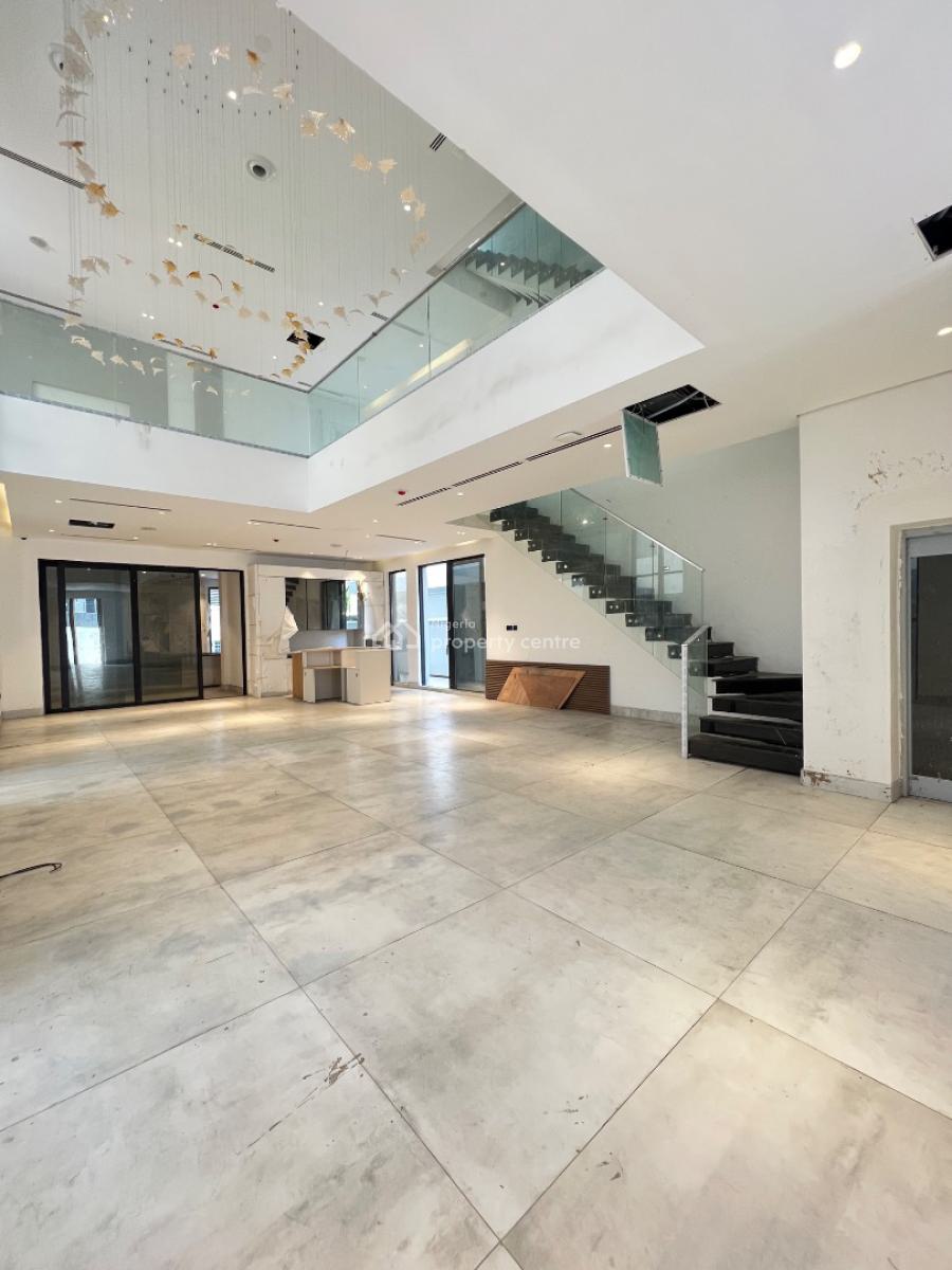 Massively Built 5 Bedroom Detached with Private Cinema,, Ikoyi, Lagos, Detached Duplex for Sale