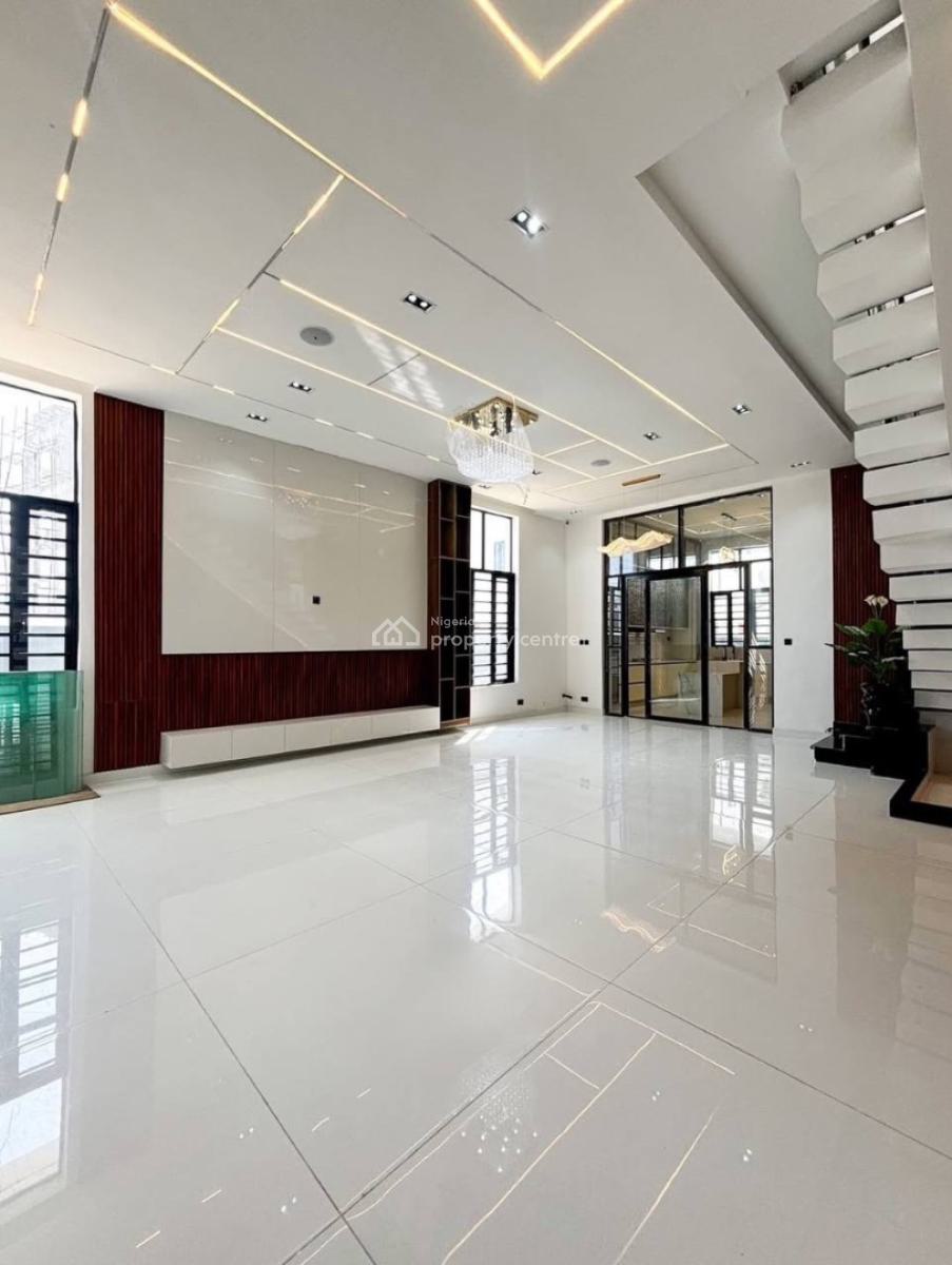 5 Bedroom Fully Detached Duplex+ Bq with Pool, Chevron, Lekki, Lagos, Detached Duplex for Sale