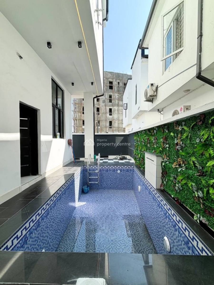 5 Bedroom Fully Detached Duplex+ Bq with Pool, Chevron, Lekki, Lagos, Detached Duplex for Sale