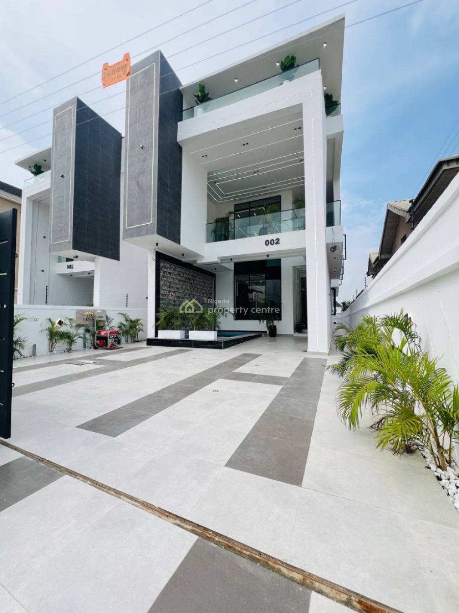 5 Bedroom Fully Detached Duplex + Room Bq , Gym and Swimming Pool., Ikota, Lekki, Lagos, Detached Duplex for Sale