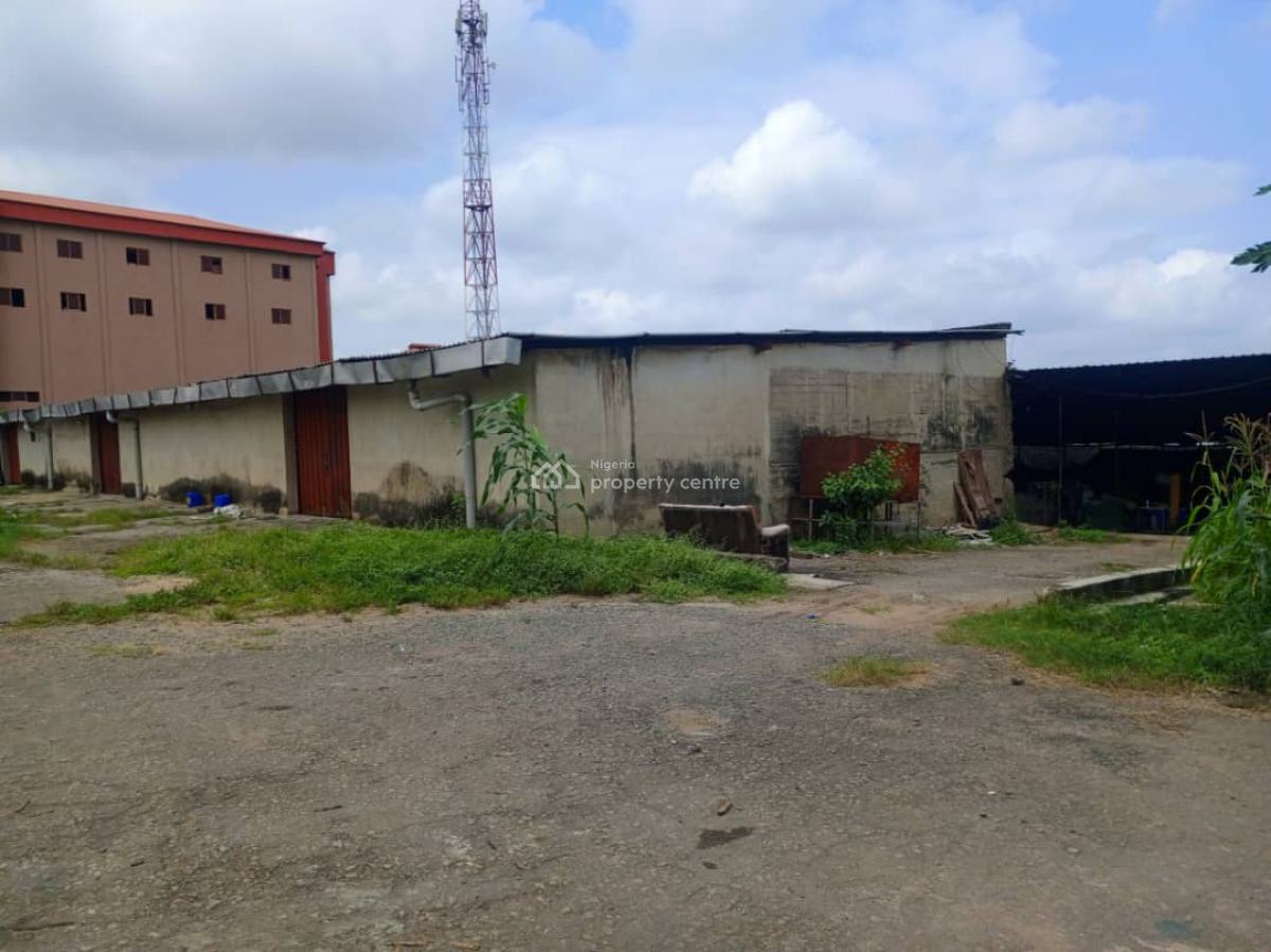 1-bay Warehouse + Open Space Sitting on Approximately 4200sqm, Oregun, Ikeja, Lagos, Warehouse for Sale