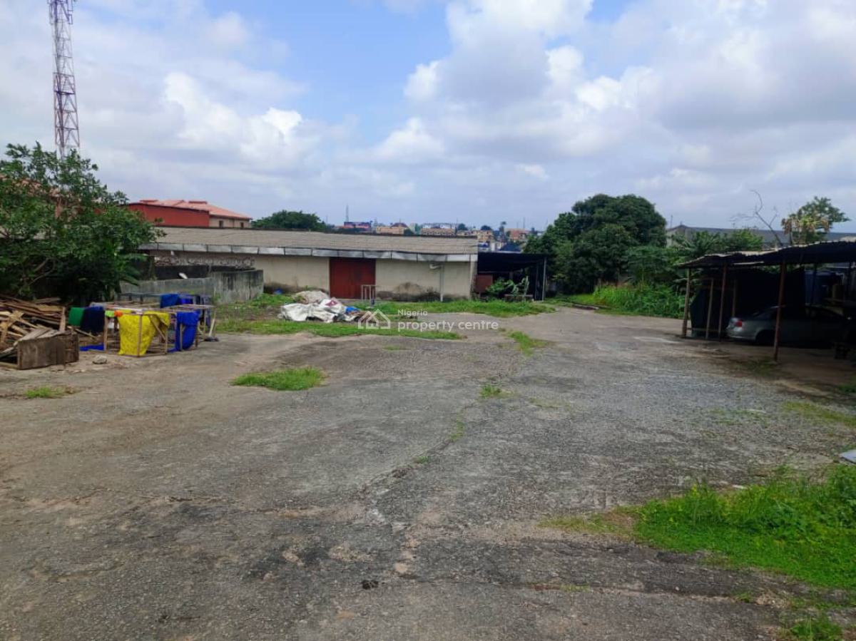 1-bay Warehouse + Open Space Sitting on Approximately 4200sqm, Oregun, Ikeja, Lagos, Warehouse for Sale