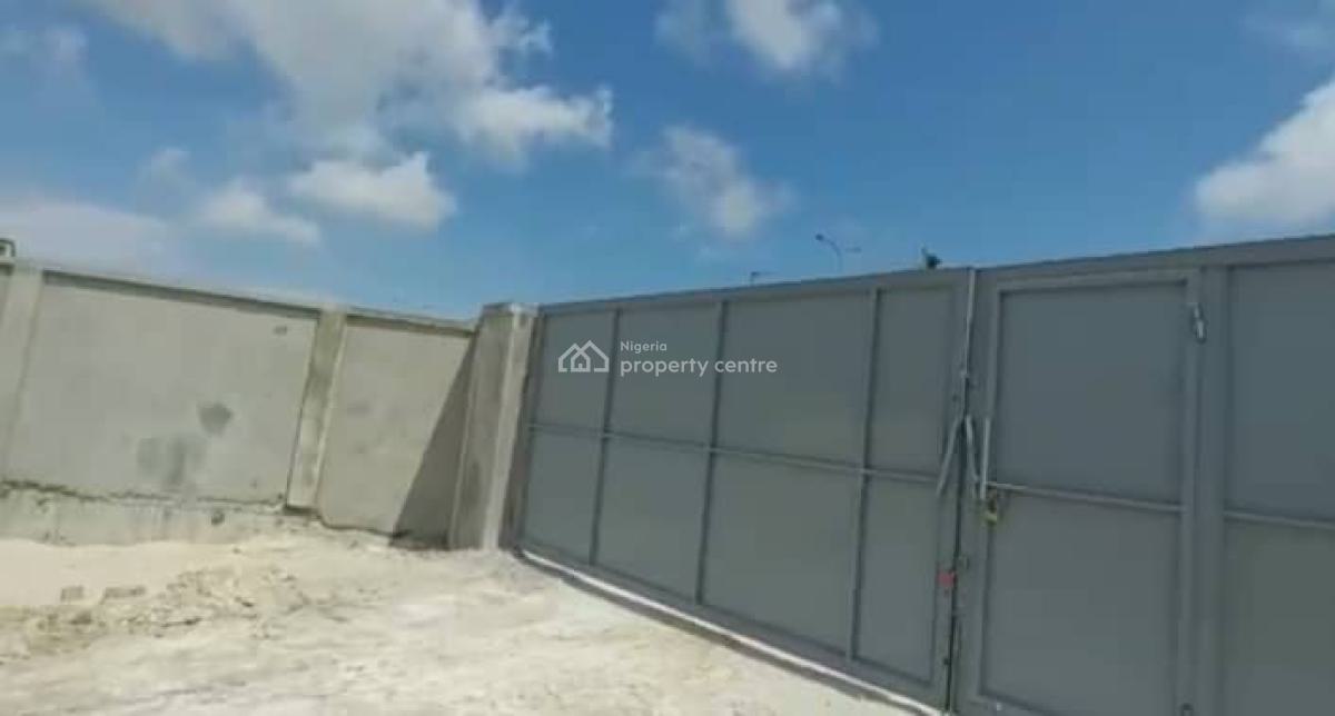 3,100sqm Fenced Land (presently Used As Bar/lounge), Chisco Bus Stop, Ikate Elegushi, Lekki, Lagos, Land for Sale