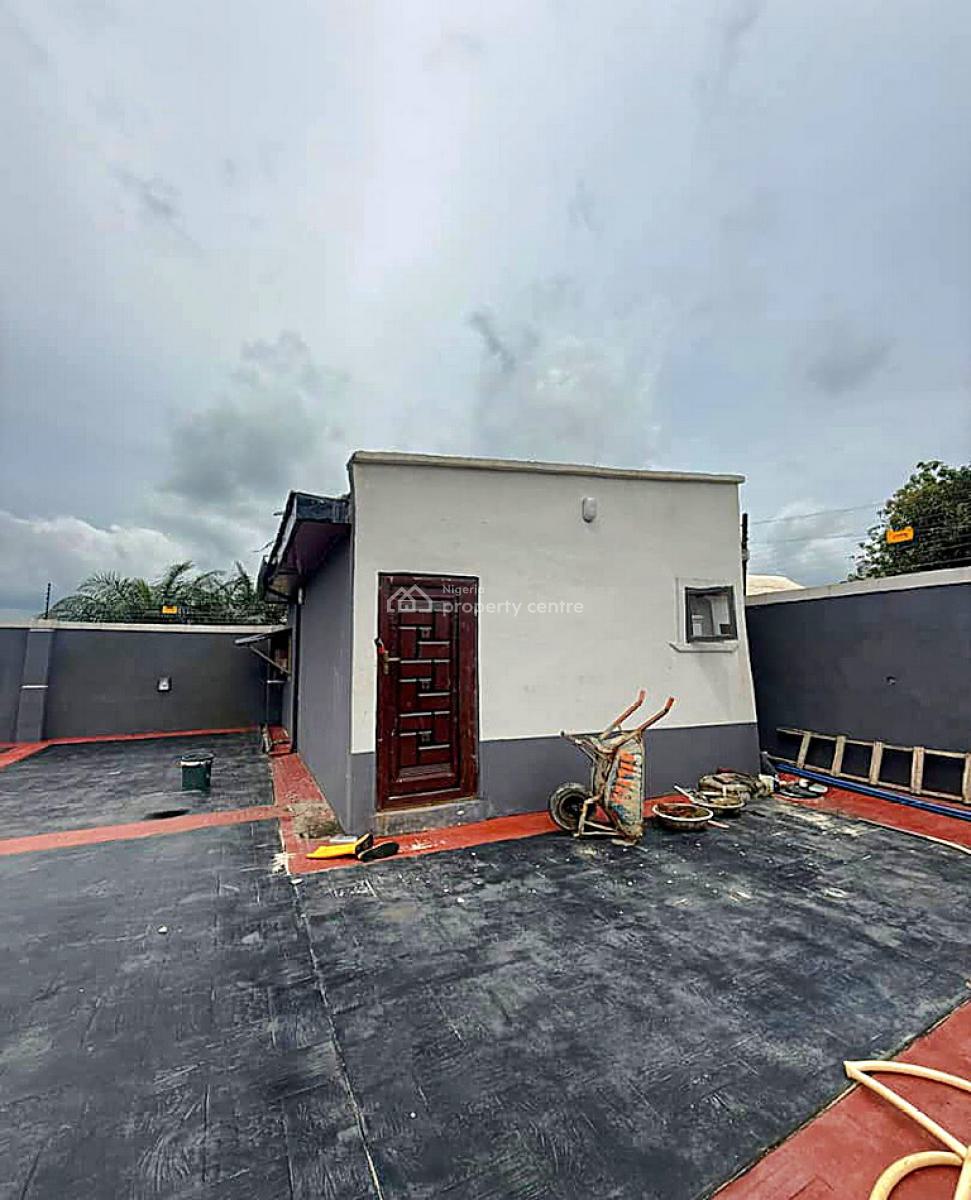 Newly Built 3 Bedroom Bungalow with Shop, Army Range, Eneka, Port Harcourt, Rivers, Detached Bungalow for Sale