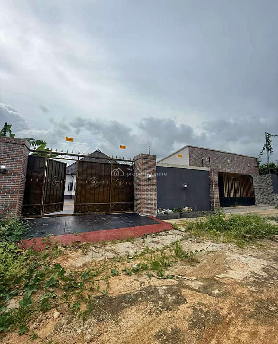 Newly Built 3 Bedroom Bungalow with Shop, Army Range, Eneka, Port Harcourt, Rivers, Detached Bungalow for Sale