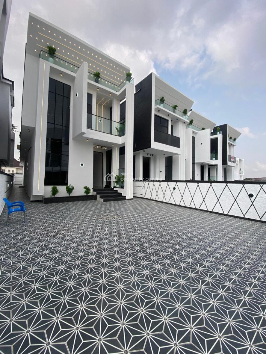 5 Bedroom Detached Duplex with Bq and Pool, Chevron Alternative, Lekki, Lagos, Detached Duplex for Sale