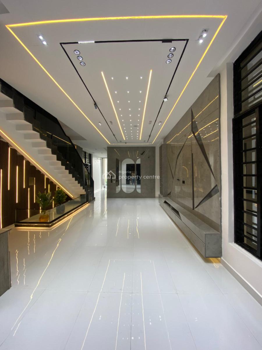 5 Bedroom Detached Duplex with Bq and Pool, Chevron Alternative, Lekki, Lagos, Detached Duplex for Sale