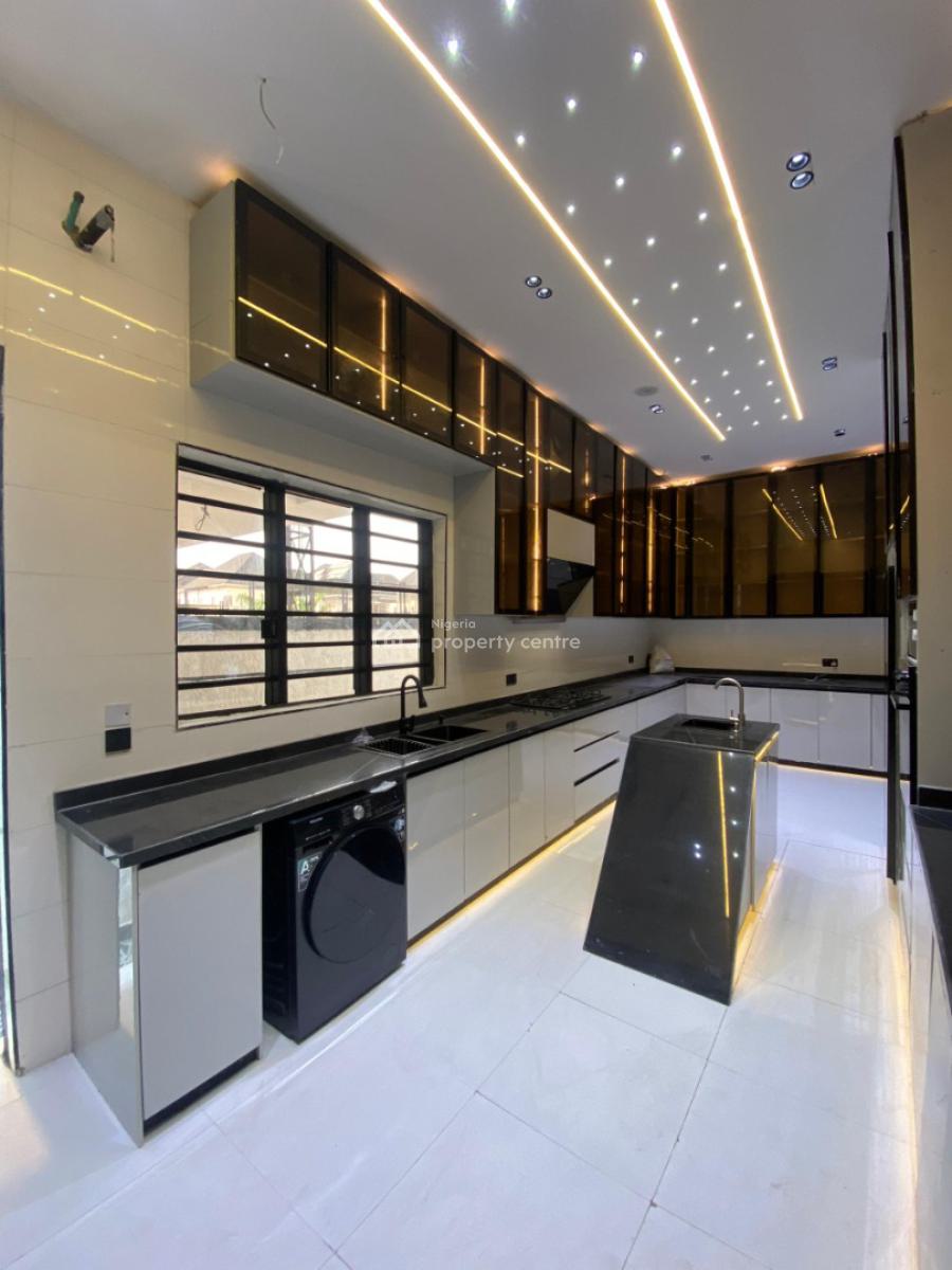 5 Bedroom Detached Duplex with Bq and Pool, Chevron Alternative, Lekki, Lagos, Detached Duplex for Sale