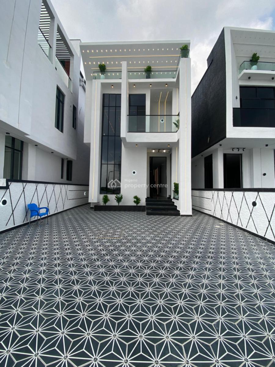 5 Bedroom Detached Duplex with Bq and Pool, Chevron Alternative, Lekki, Lagos, Detached Duplex for Sale