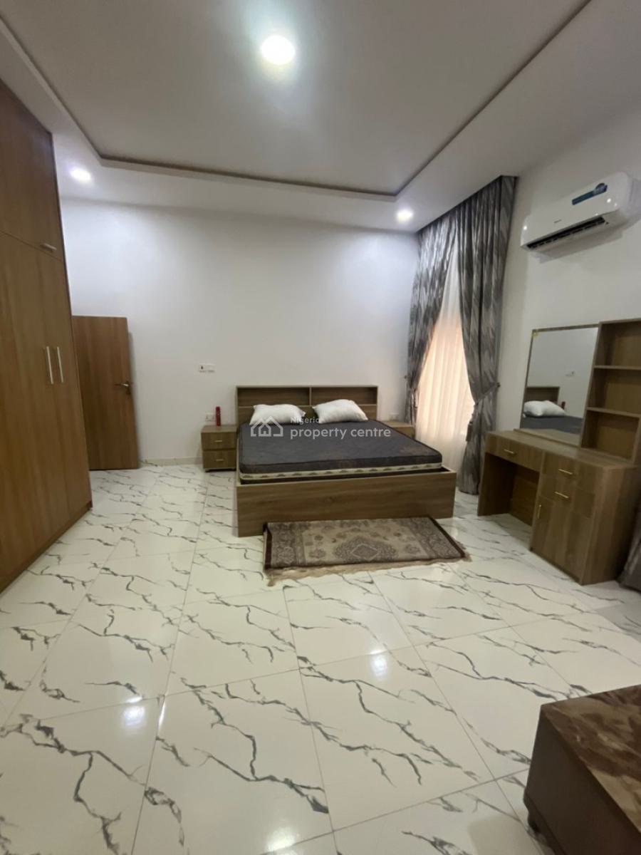 Fully Furnished 3 Bedroom Bungalow with Bq, Kado Estate, Kado, Abuja, Detached Bungalow for Rent