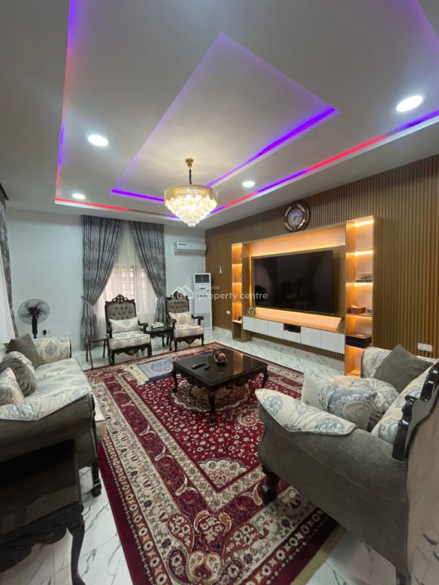 Fully Furnished 3 Bedroom Bungalow with Bq, Kado Estate, Kado, Abuja, Detached Bungalow for Rent