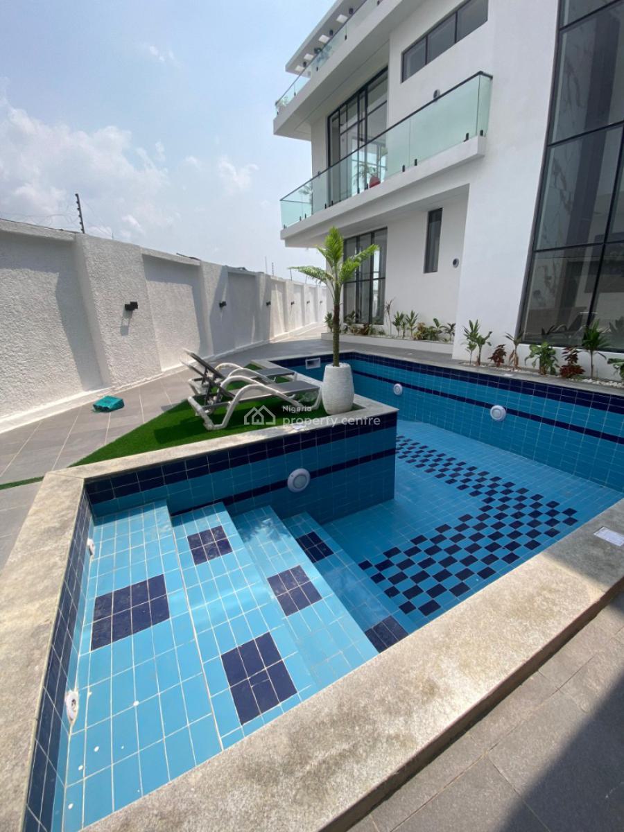 5 Bedroom Detached Duplex with Bq, Cinema, Pool and Gym, Chevron Alternative, Lekki, Lagos, Detached Duplex for Sale