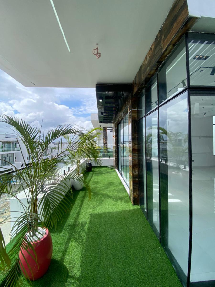 5 Bedroom Detached Duplex with Bq, Pool, Kitchenette and Penthouse, Chevron Alternative, Lekki, Lagos, Detached Duplex for Sale