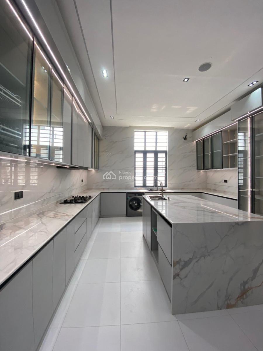 5 Bedroom Detached Duplex with Bq, Penthouse, Gym, Pool and Office Spa, Chevron Alternative, Lekki, Lagos, Detached Duplex for Sale