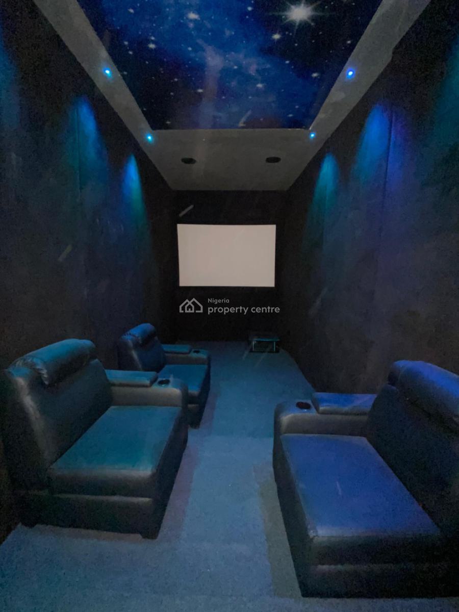 5 Bedroom Detached Duplex with Bq, Penthouse, Gym, Pool and Office Spa, Chevron Alternative, Lekki, Lagos, Detached Duplex for Sale