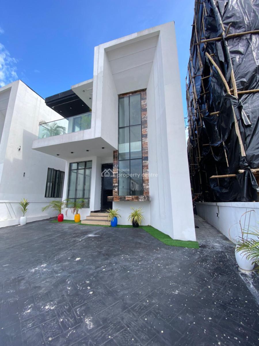 5 Bedroom Detached Duplex with Pool and Bq, Chevron Alternative, Lekki, Lagos, Detached Duplex for Sale