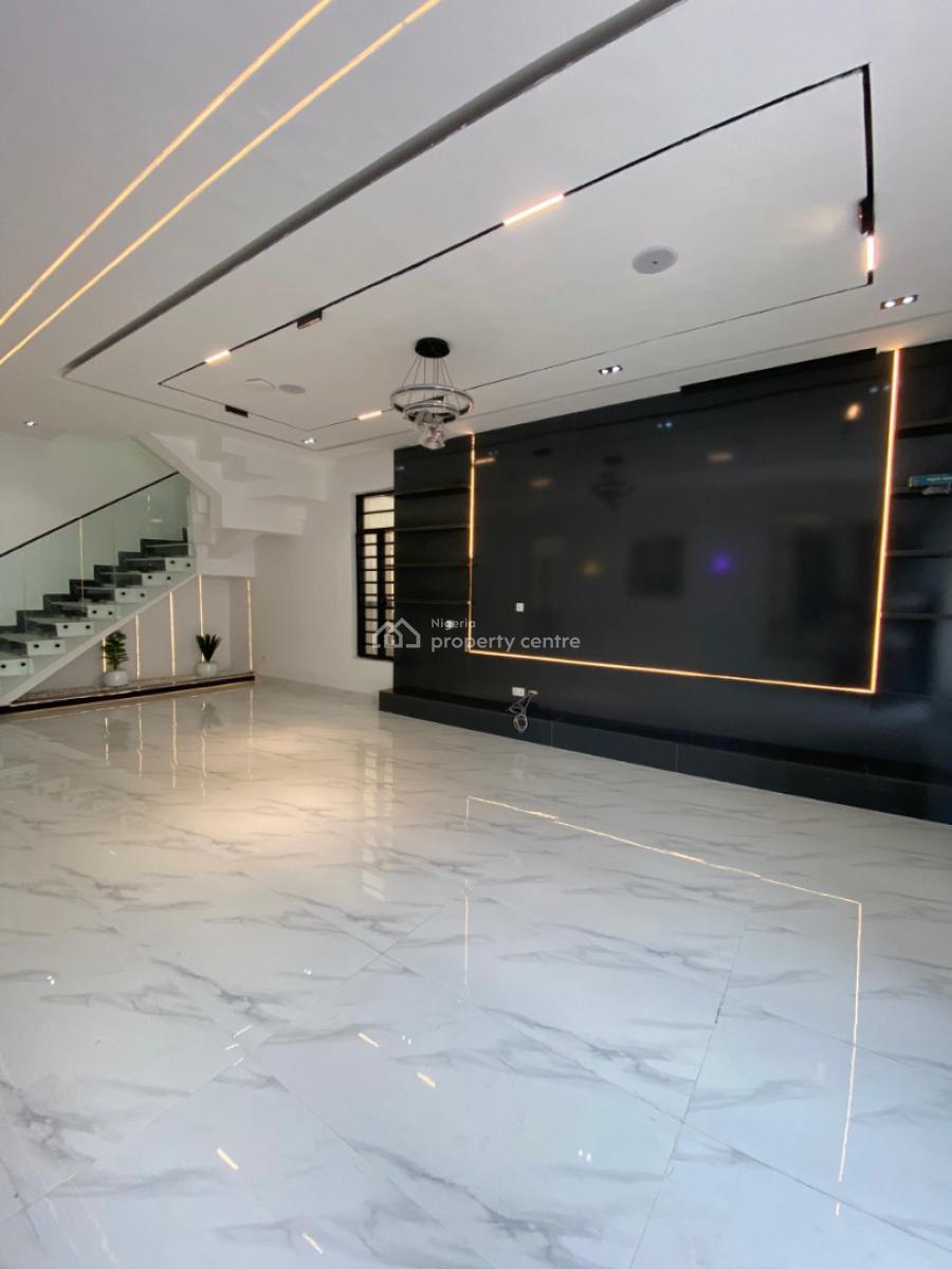 5 Bedroom Detached Duplex with Bq and Pool, Chevron Alternative, Lekki, Lagos, Detached Duplex for Sale