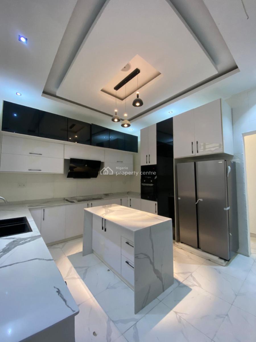 5 Bedroom Detached Duplex with Bq and Pool, Chevron Alternative, Lekki, Lagos, Detached Duplex for Sale