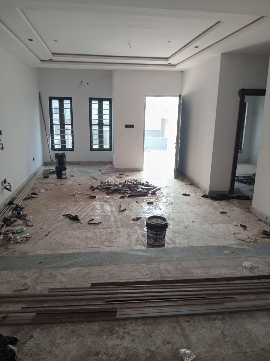 a New Spacious 4-bedroom Semi-detached Duplex + 1bq, Diplomatic Zone, Katampe Extension, Katampe, Abuja, Semi-detached Duplex for Rent