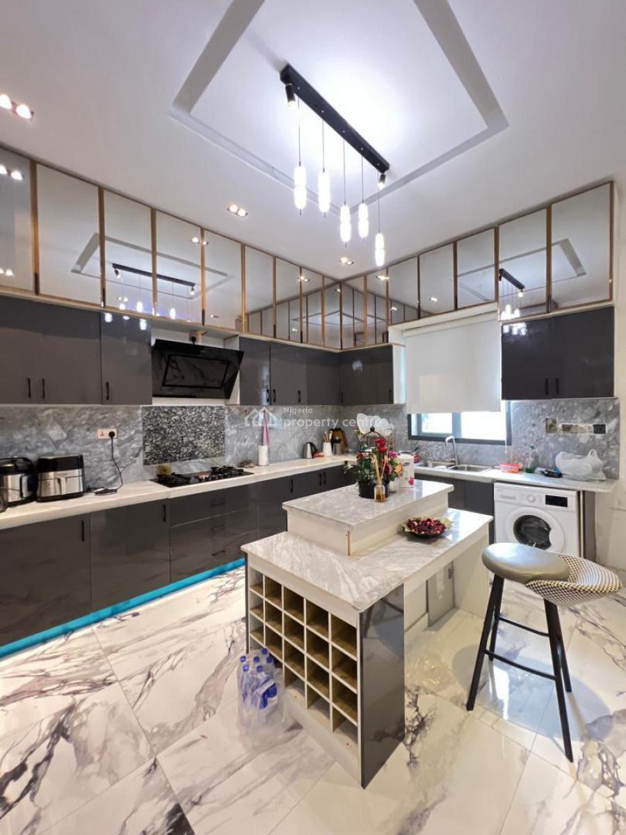 Beautifully Furnished 5 Bedroom Duplex with Swimming Pool and Wifi, Osapa, Lekki, Lagos, Detached Duplex for Rent