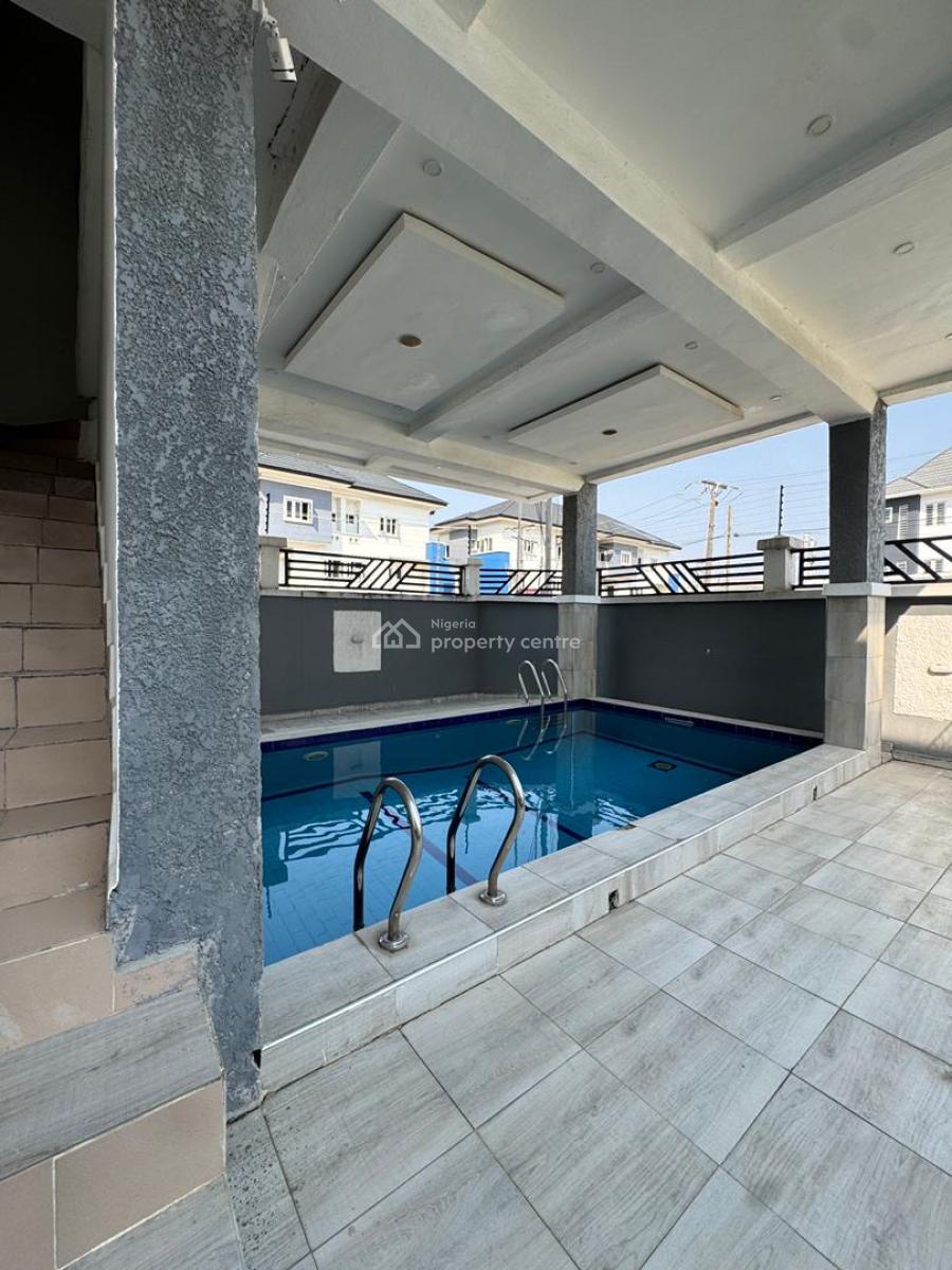 Classy 4 Bedroom Terrace  Duplex with a Bq, Ikate Elegushi, Lekki, Lagos, Terraced Duplex for Sale