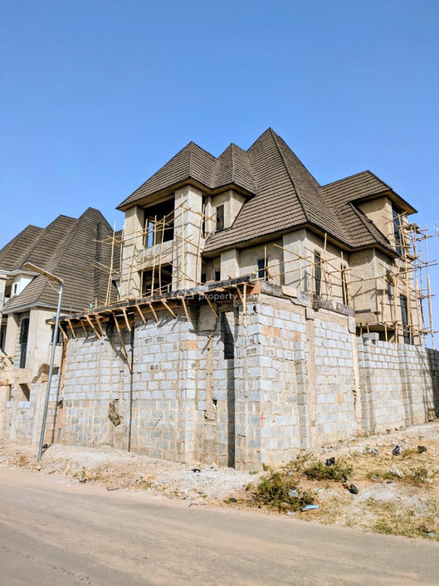 Solidly Built Pre-finished 5 Bedroom Detached Duplex with Penthouse, Sunnyvale Estate, Galadimawa, Abuja, Detached Duplex for Sale