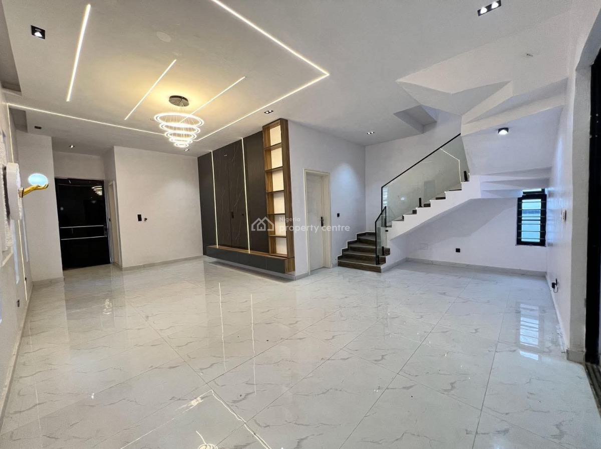 Exquisitely Detailed 5 Bedroom Fully Detached Duplex with Bq, Ante Room, Ikota, Lekki, Lagos, Detached Duplex for Sale