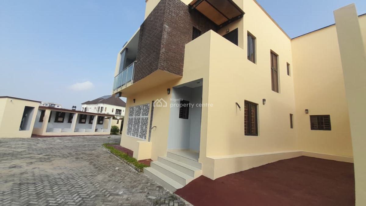 Spacious 4 Bedroom Detached Duplex with+ Bq in a Mini Estate, Lekki Scheme 2, Ajah, Lagos, Detached Duplex for Rent