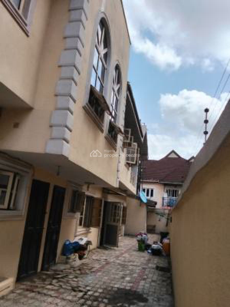 3 Bedroom Terraced Duplex with Self Contained Bq, Ajao Estate Off International Airport Road, Isolo, Lagos, Terraced Duplex for Sale