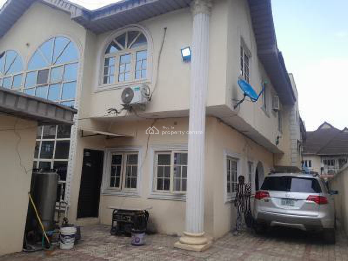 3 Bedroom Terraced Duplex with Self Contained Bq, Ajao Estate Off International Airport Road, Isolo, Lagos, Terraced Duplex for Sale