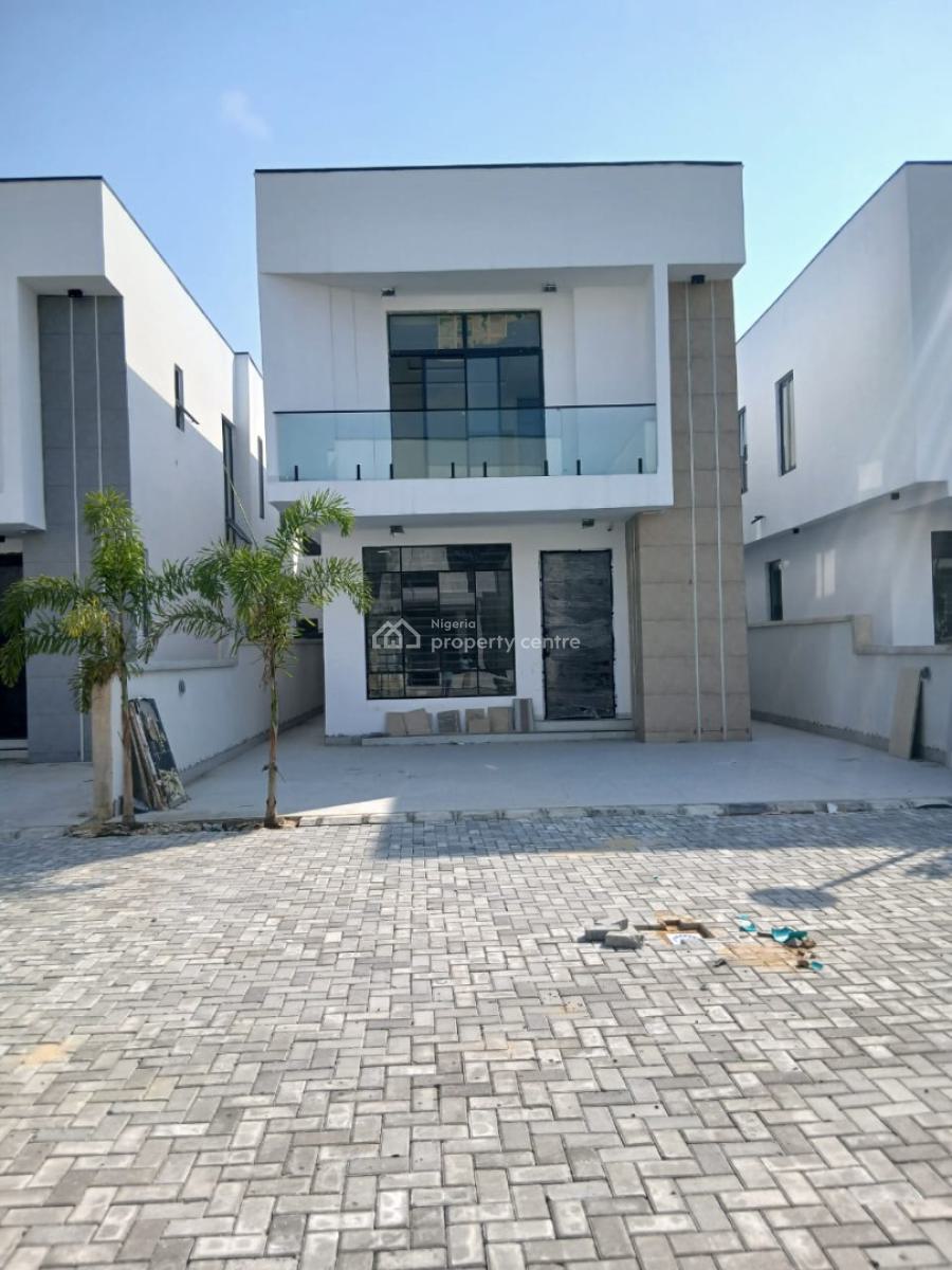 Luxury  Spacious 4 Bedroom Fully/semi Detached Duplex with a Room Bq, Dpkay District Orchid Hotel Road, Lekki Phase 2, Lekki, Lagos, Detached Duplex for Sale