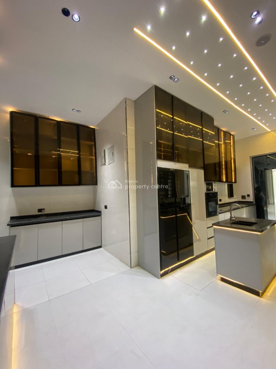 5 Bedroom Fully Detached Duplex with Bq & Swimming Pool, Chevron Alternative, Lekki, Lagos, Detached Duplex for Sale