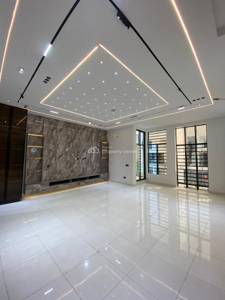 5 Bedroom Fully Detached Duplex with Bq & Swimming Pool, Chevron Alternative, Lekki, Lagos, Detached Duplex for Sale