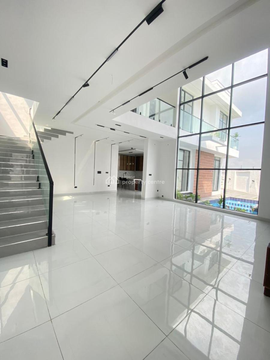 5 Bedroom Fully Detached Duplex with Bq ,cinema,swimming Pool,gym, Chevron Alternative, Lekki, Lagos, Detached Duplex for Sale