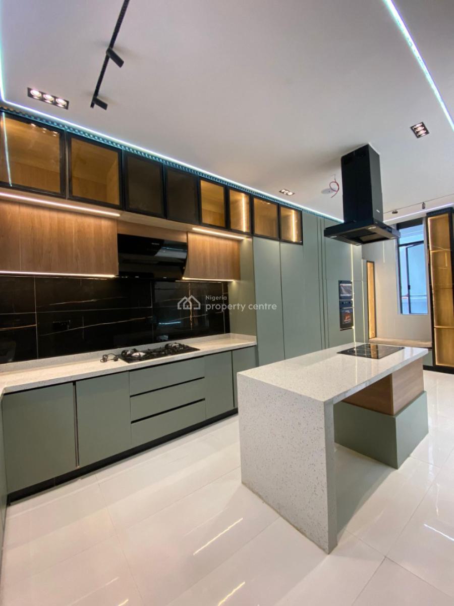 5 Bedroom Fully Detached Duplex with Swimming Pool,kitchenette,bar, Chevron Alternative, Lekki, Lagos, Detached Duplex for Sale