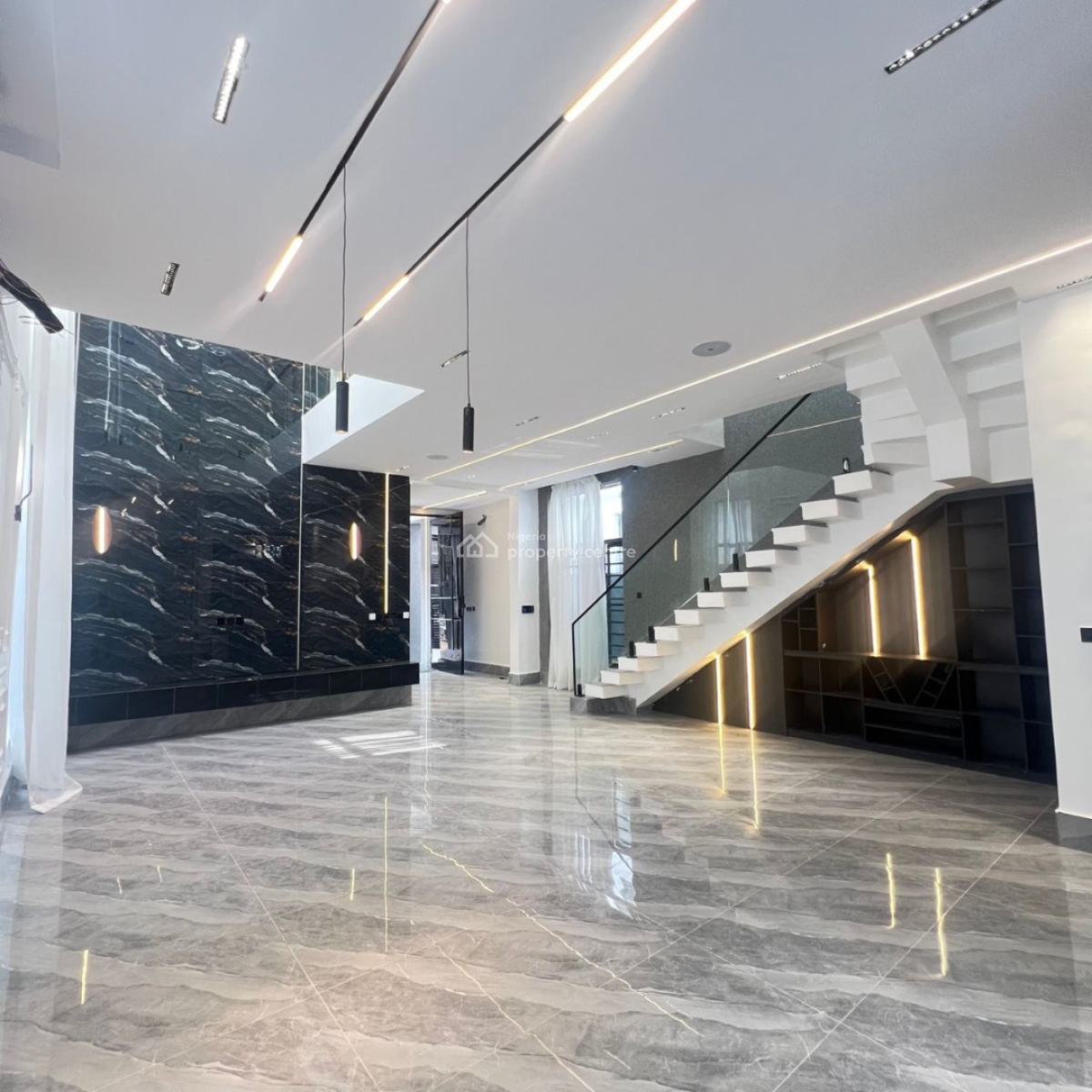 5 Bedroom Fully Detached Duplex with Swimming Pool, Chevron, Lekki Phase 1, Lekki, Lagos, Detached Duplex for Sale