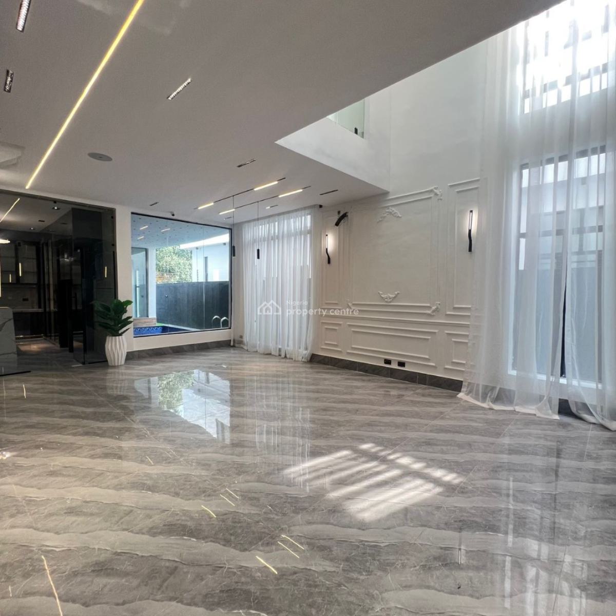 5 Bedroom Fully Detached Duplex with Swimming Pool, Chevron, Lekki Phase 1, Lekki, Lagos, Detached Duplex for Sale