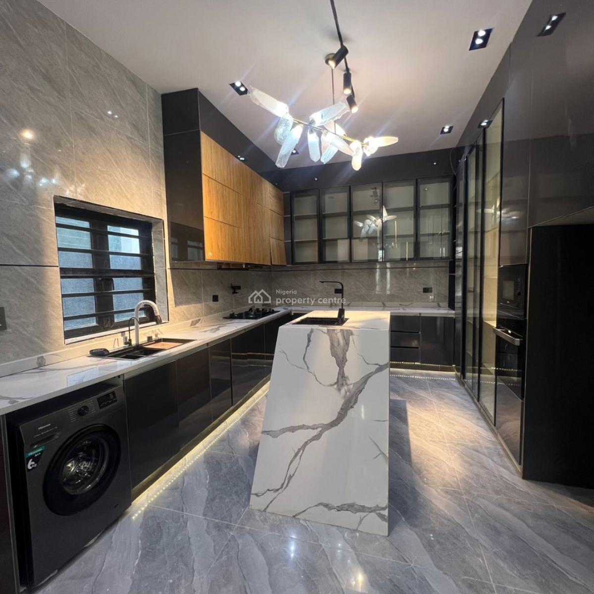 5 Bedroom Fully Detached Duplex with Swimming Pool, Chevron, Lekki Phase 1, Lekki, Lagos, Detached Duplex for Sale