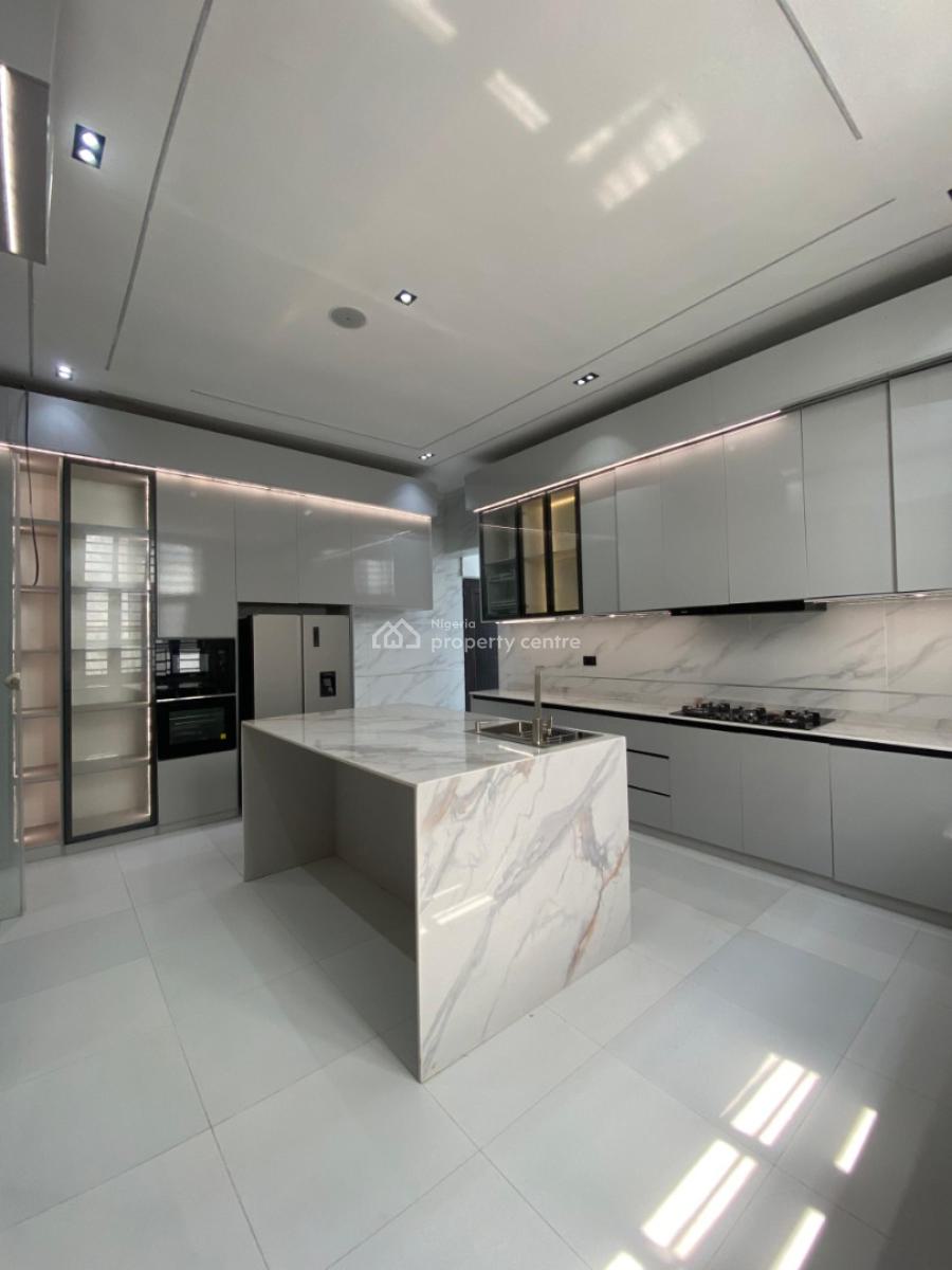 5 Bedroom Fully Detached Duplex with Bq, Penthouse, Gym Space & Swimming Pool, Chevron Alternative, Lekki, Lagos, Detached Duplex for Sale