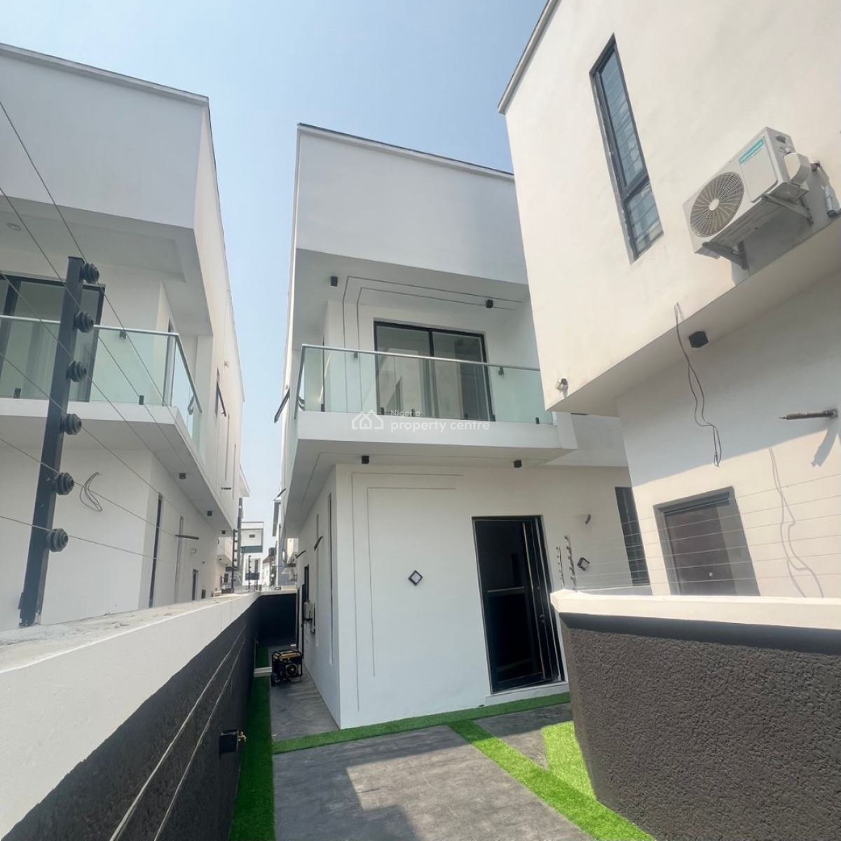 4 Bedroom Semi Detached Duplex with Bq, Chevron, Lekki Phase 1, Lekki, Lagos, Semi-detached Duplex for Sale