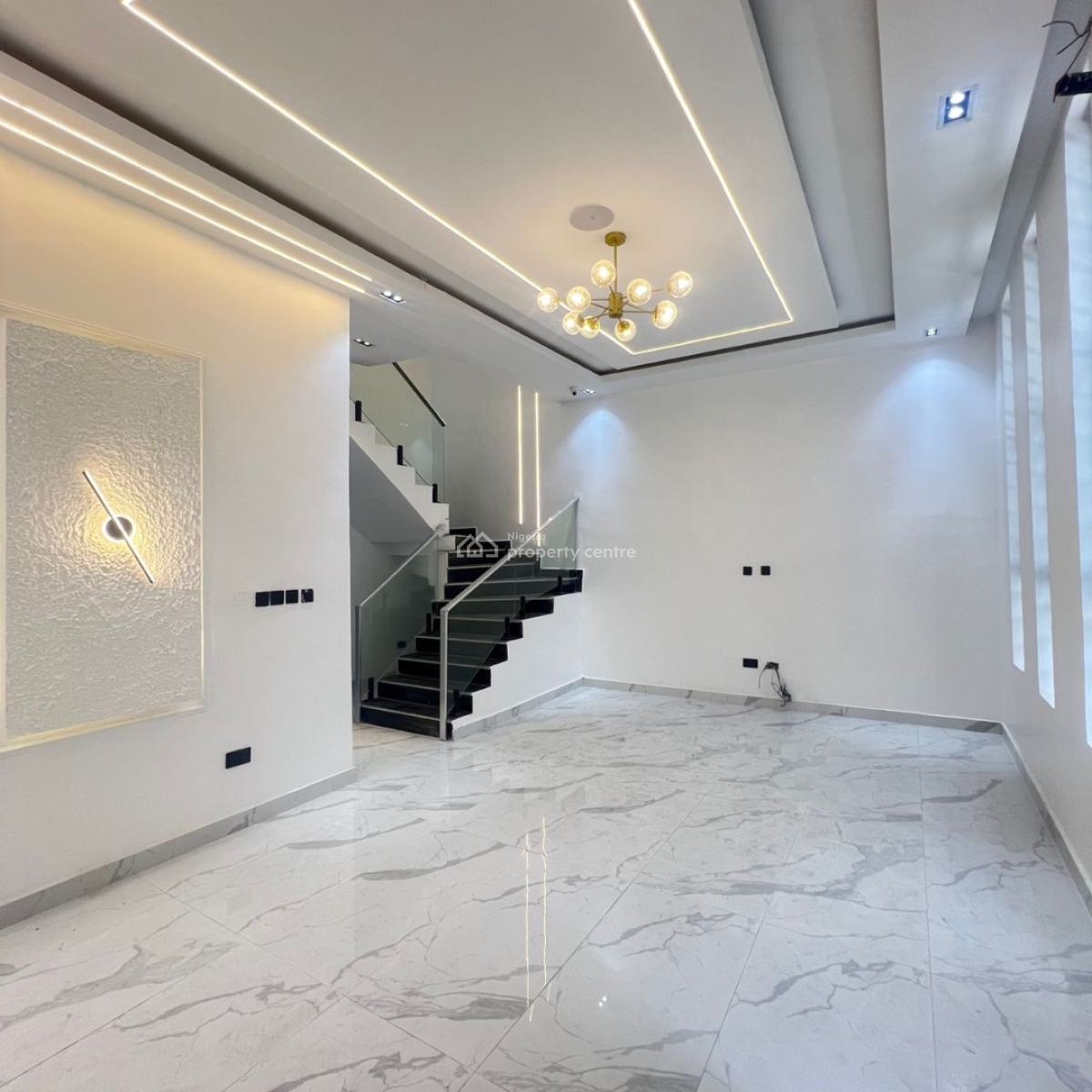 4 Bedroom Semi Detached Duplex with Bq, Chevron, Lekki Phase 1, Lekki, Lagos, Semi-detached Duplex for Sale