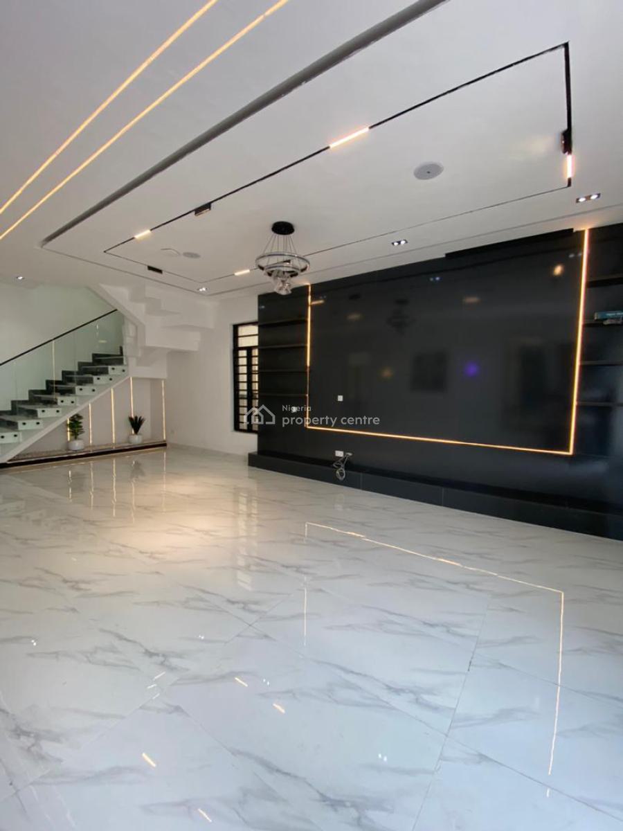 5 Bedroom Fully Detached Duplex with Bq & Swimming Pool, Chevron Alternative, Lekki, Lagos, Detached Duplex for Sale