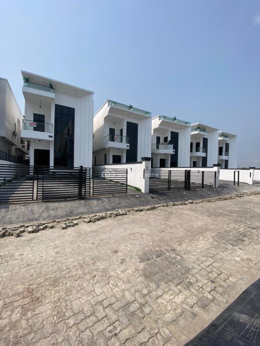 5 Bedroom Fully Detached Duplex with Bq & Swimming Pool, Chevron Alternative, Lekki, Lagos, Detached Duplex for Sale