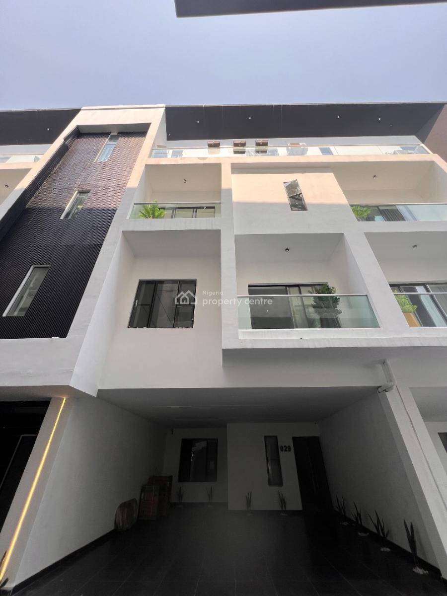 Beautifully Built 4 Bedroom Terrace Duplex with Swimming Pool, Gym, Ikate, Lekki, Lagos, Terraced Duplex for Sale