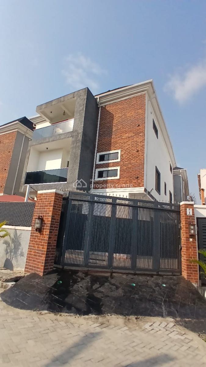 Luxury 5 Bedroom Fully Detached House with Bq in a Secured Estate, Off Freedom Way, Ikate Elegushi, Lekki, Lagos, Detached Duplex for Sale