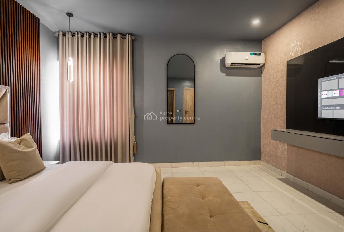 Luxury 2-bedroom Serviced Apartment with Smart Tvs, Ikate, Lekki, Lagos, Flat / Apartment Short Let