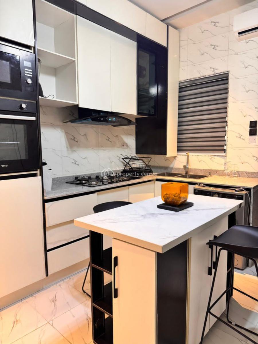 Tastefully Furnished 2 Bedroom Apartment with Private Compound, Ikate, Lekki, Lagos, Flat / Apartment Short Let