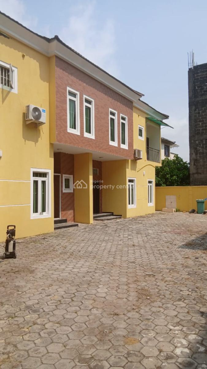 Newly Renovated 4 Bedroom Semi Detached House with Bq, Off Fola Osibo, Lekki Phase 1, Lekki, Lagos, Semi-detached Duplex for Rent