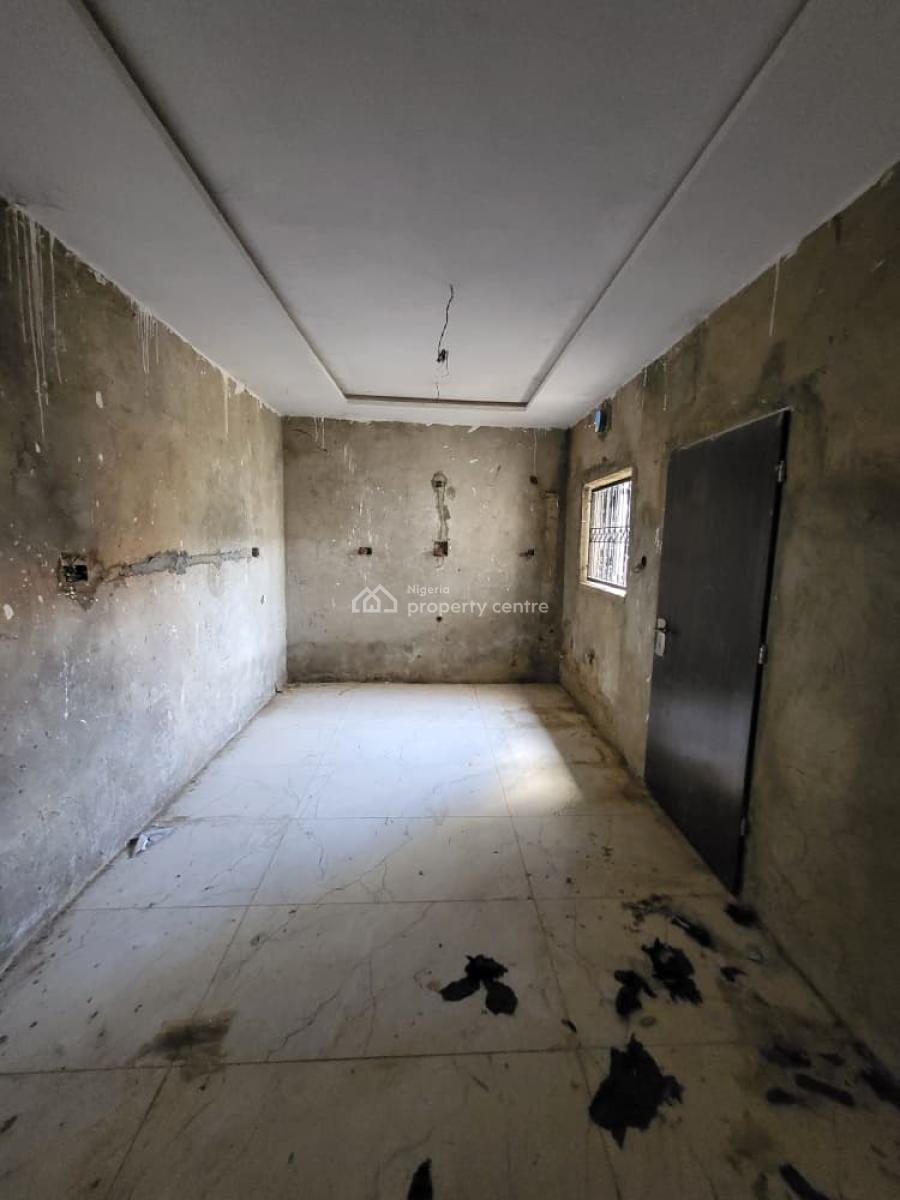 Nicely Built 4 Bedroom Terrace Duplex + Bq (semi Finished), Guzape District, Abuja, Terraced Duplex for Sale